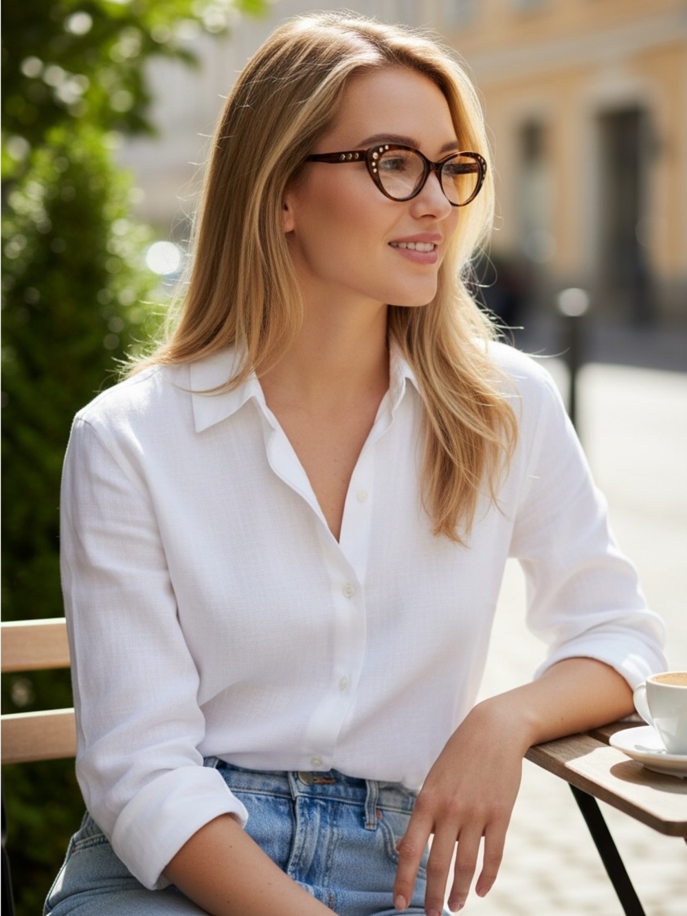 SWAROVSKI CAT EYE glasses